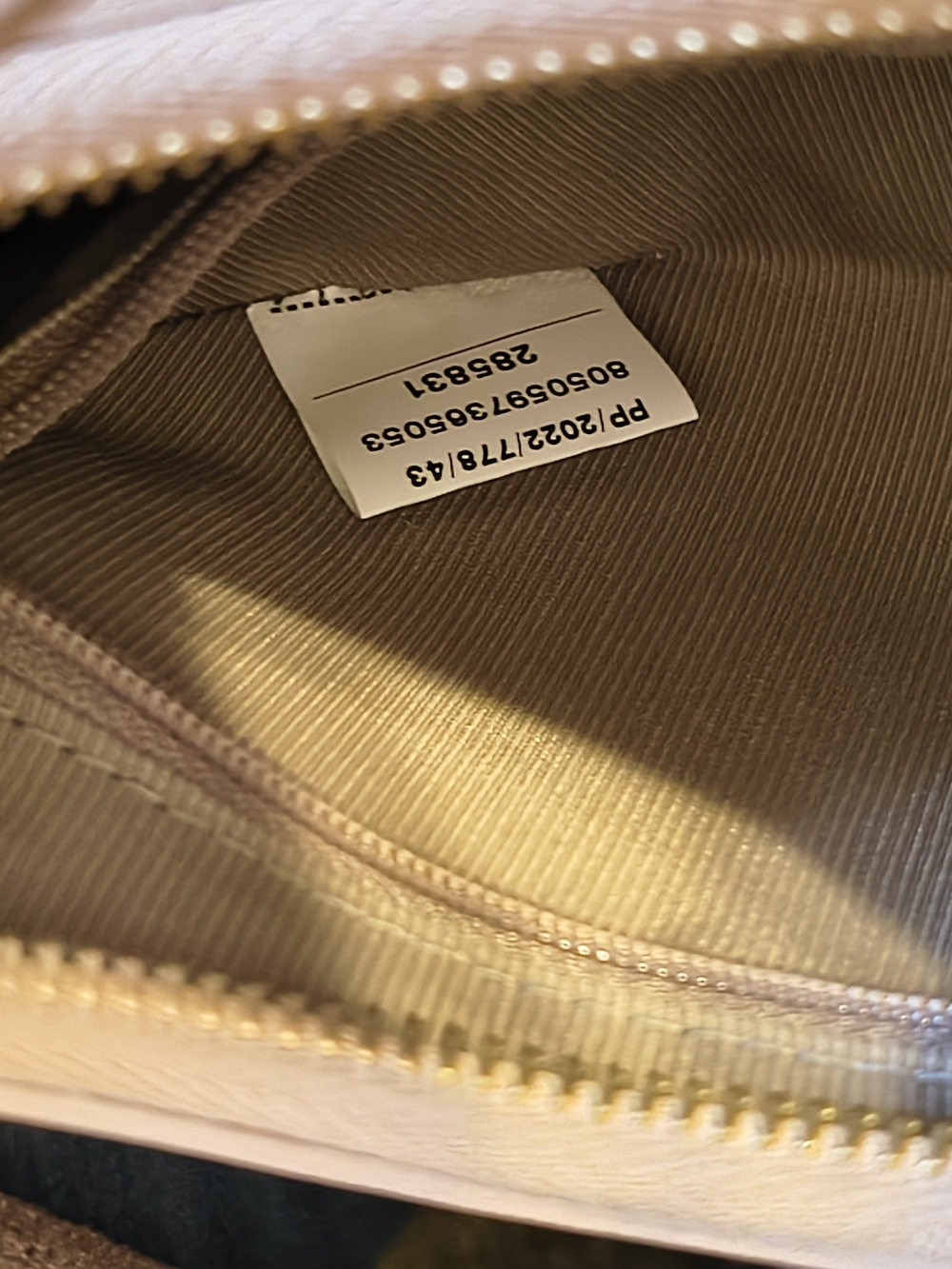 Furla Blush Nude Primavera Leather Crescent Shoulder Bag - Picture 3 of 6